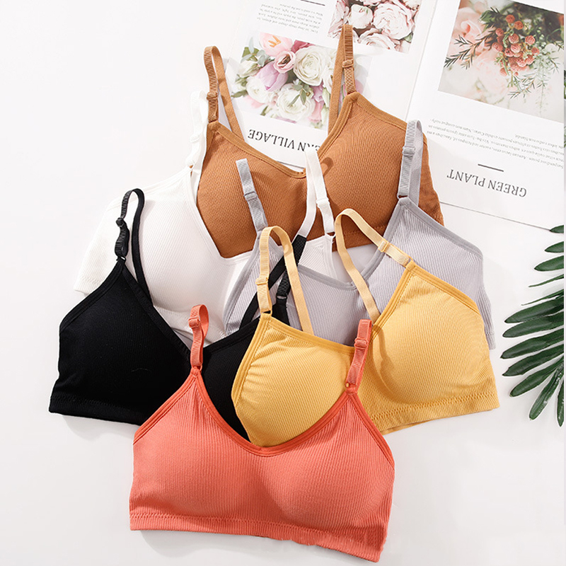 Sleep Bra Bralette - 여름용 와이어프리 브라 여성용 심리스 브라렛