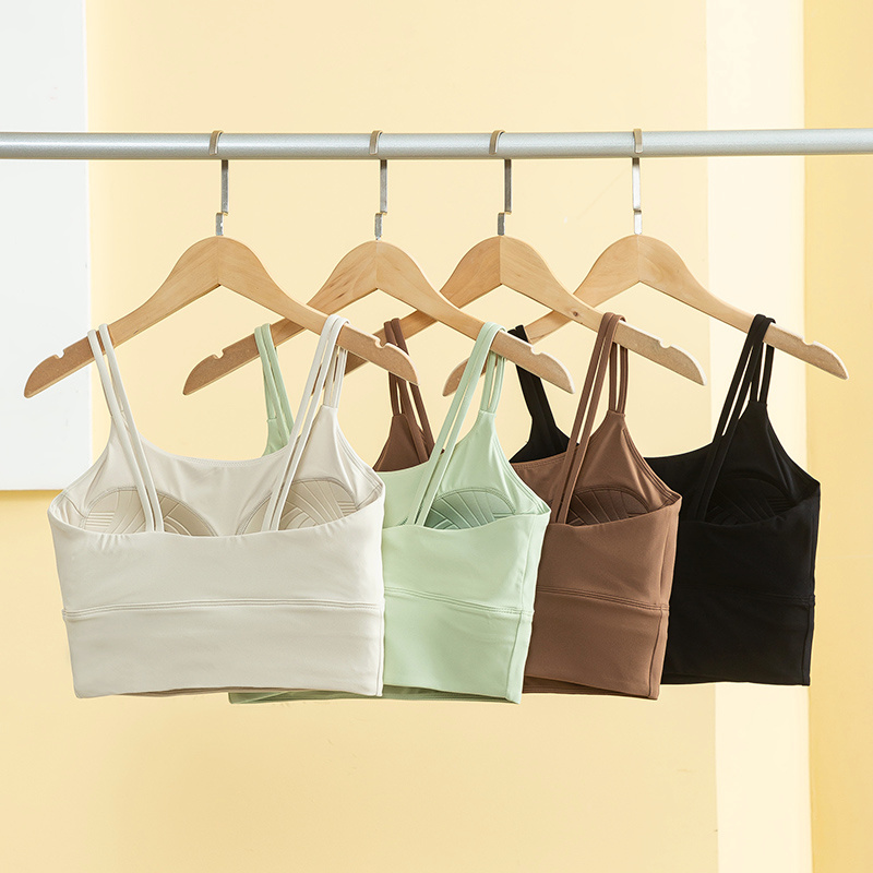 T Shirt Bra Seamless - 여성용 심리스 스포츠 브라 통기성 피트니스