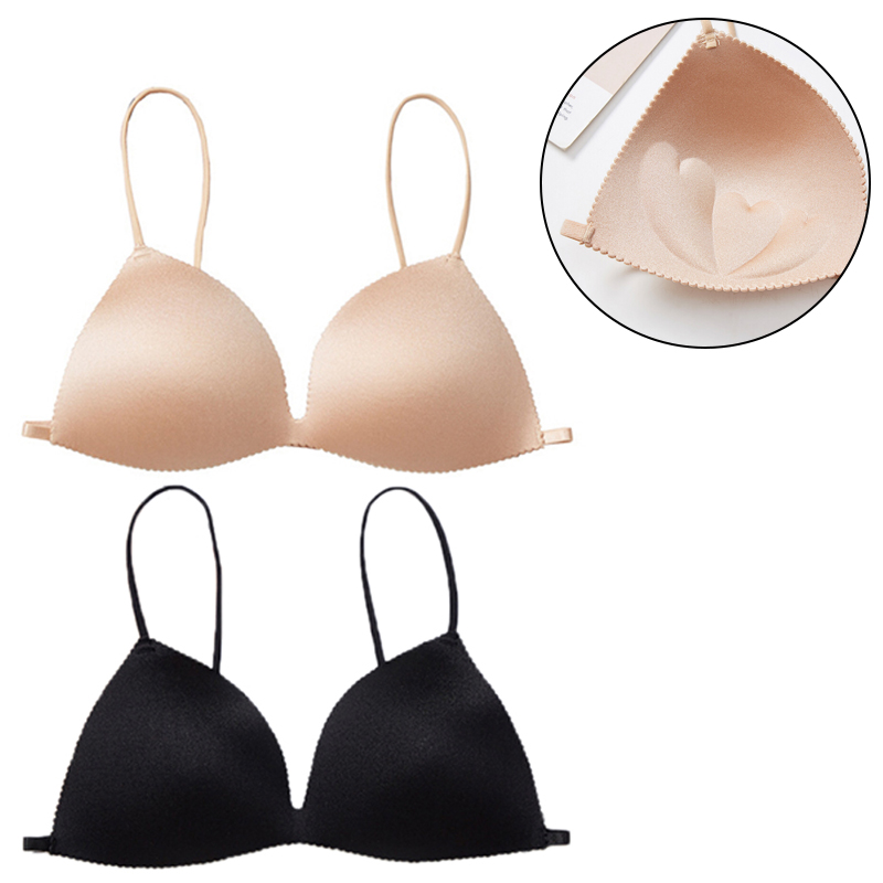 Push Up Bra Silicone - 여성용 세련된 실리콘 브라 통기성 있는