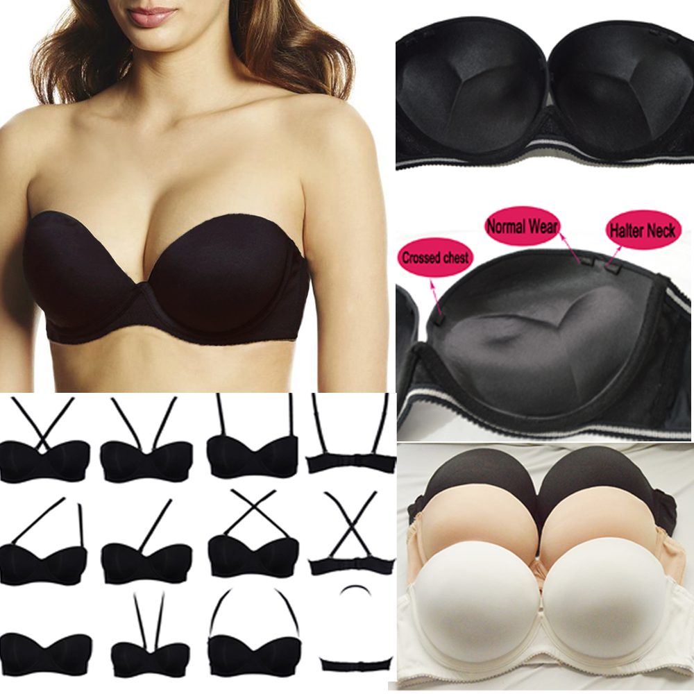 Convertible Bra Multiway - 섹시한 웨딩 멀티웨이 속옷, 슈퍼 패딩,