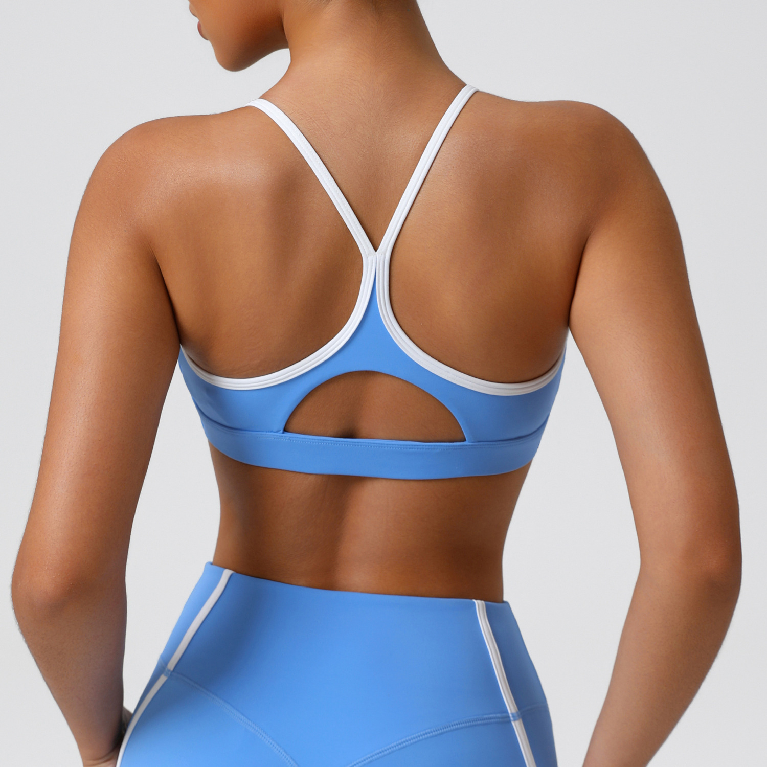 Sports Bra Racerback - 신축성있는 부드러운 스포츠 속옷 여성 하이