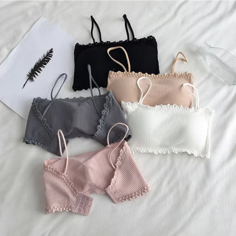 T Shirt Bra Seamless - 여성용 코튼 브라 여성용 튜브 탑