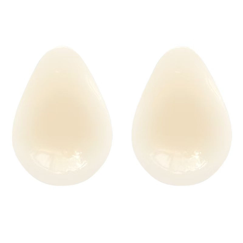 Push Up Bra Silicone - 물방울 모양 투명 브라 실리콘 니플