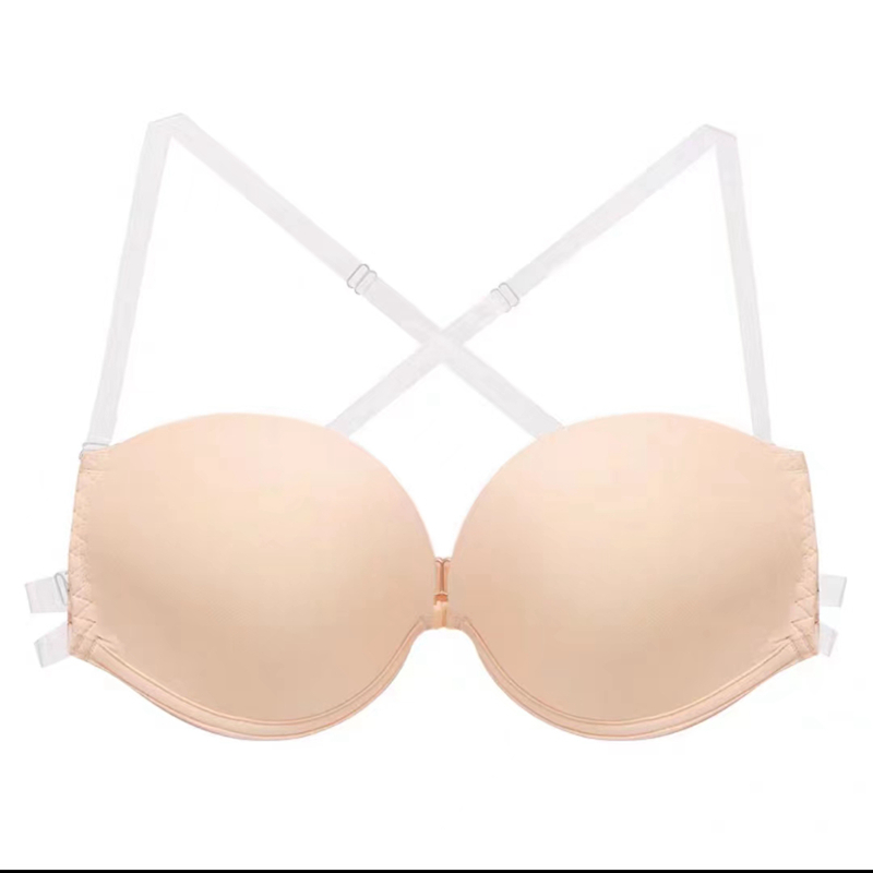 Convertible Bra Multiway - 등이없는 전면 폐쇄는 브래지어를 밀어 섹시한