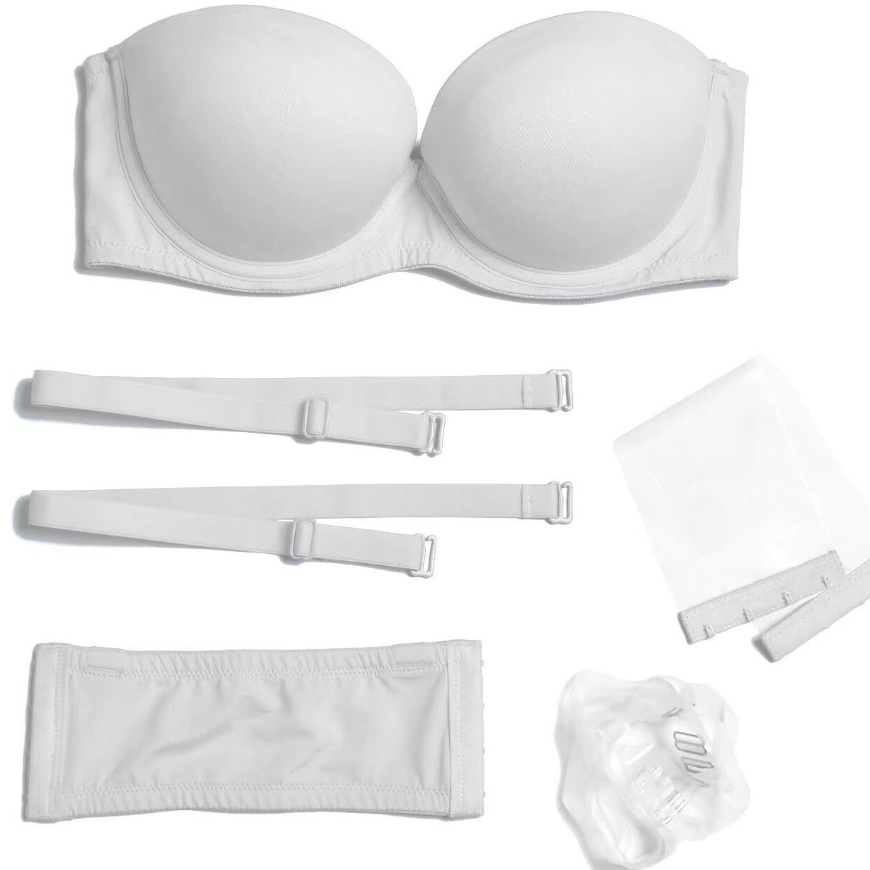 Convertible Bra Multiway - 2026 신상 여성용 스트랩리스 섹시 백리스