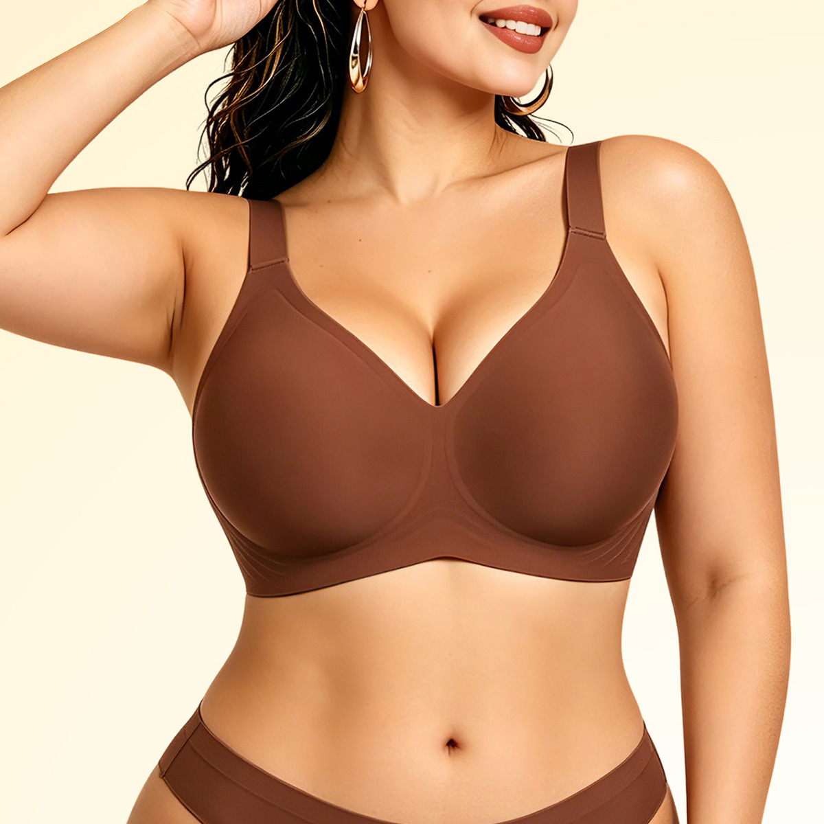 Wirefree Bra Comfort - 여성용 심리스 소프트 서포트 와이어프리 브라