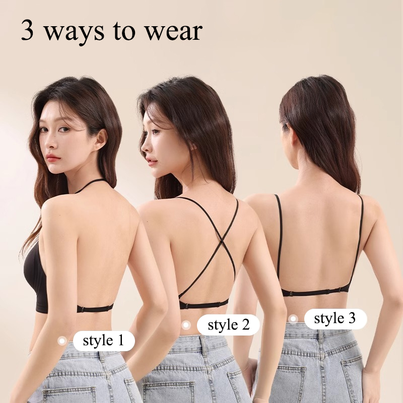 멀티웨이 홀터 브라렛 여성용 3가지 착용법 크로스 심리 - Convertible Bra Multiway 리뷰 및 가격