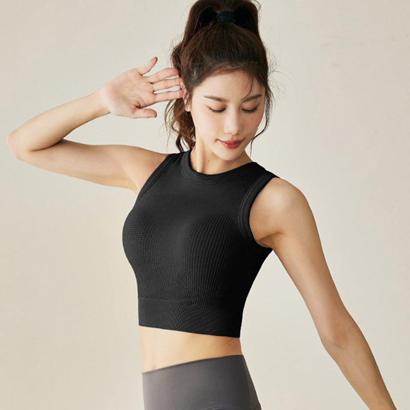 여성용 캔디 컬러 요가 탱크탑 - 사이드 부브 컨트롤, - T Shirt Bra Seamless 리뷰 및 가격
