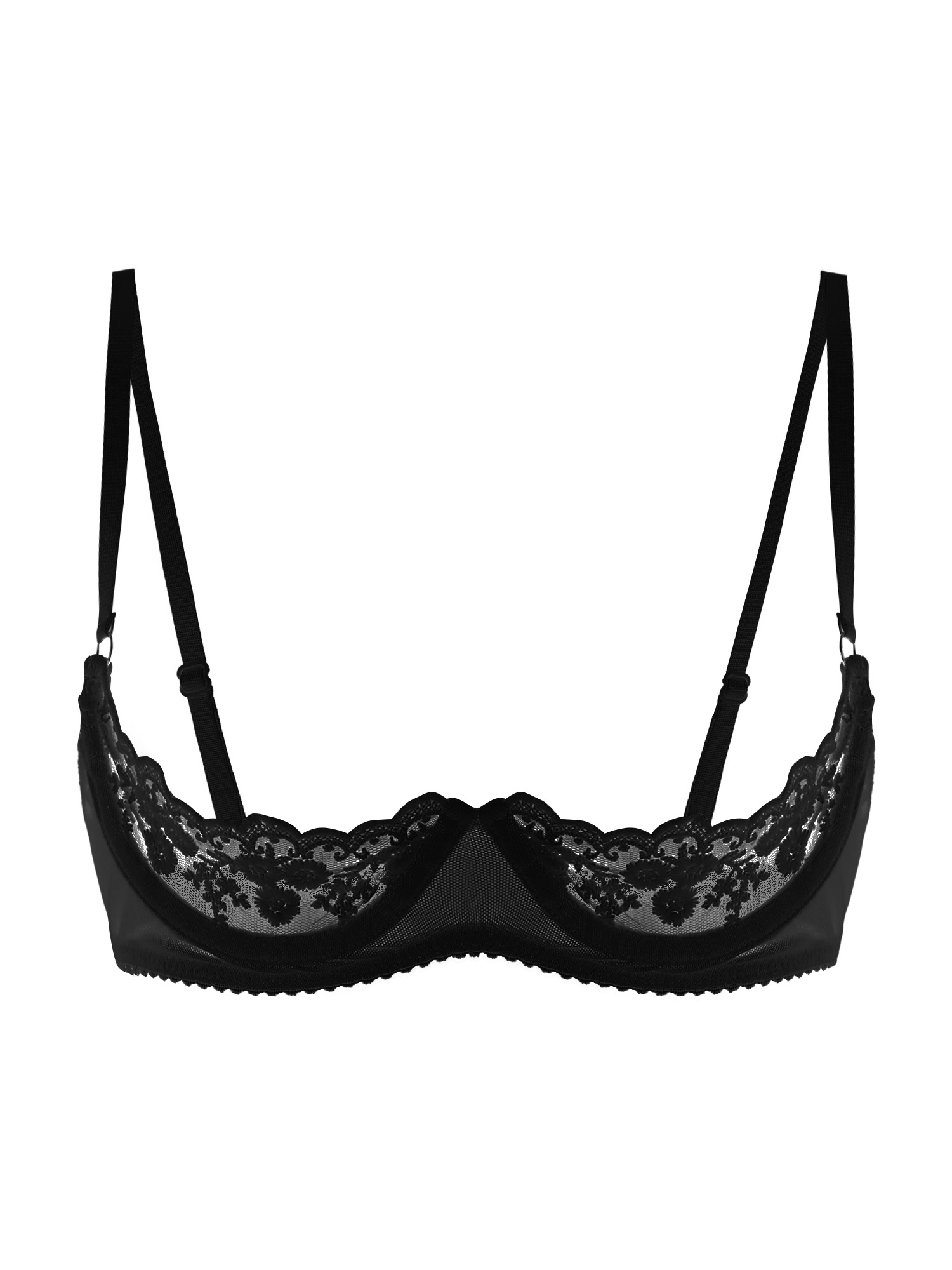 여성 섹시 오픈컵 브라 시스루 레이스 노출 니플 브래지 - Sheer Bra Lace 리뷰 및 가격