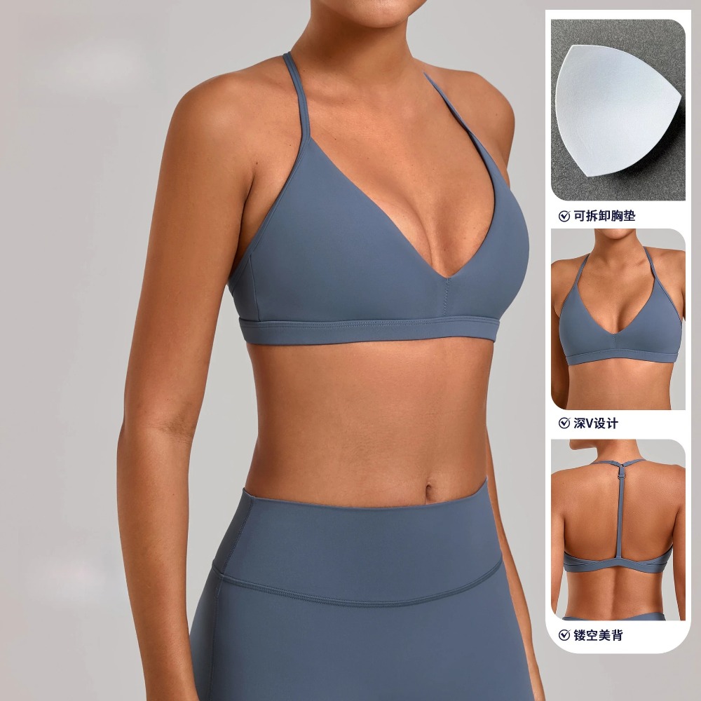 헬스 운동 피트니스 탑 조절 가능한 스트랩 요가 브라  - Sports Bra Racerback 리뷰 및 가격