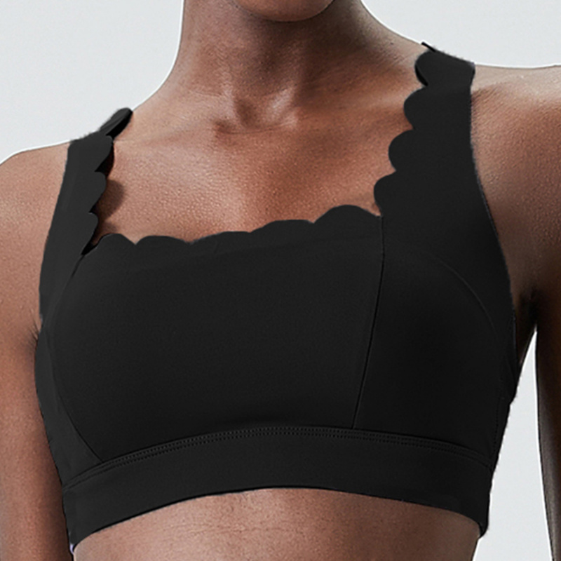 FUBEIKE 작은 파도 더블 어깨 스트랩 속옷 여성  - Sports Bra Racerback 리뷰 및 가격