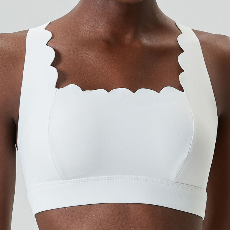 FUBEIKE 작은 파도 더블 어깨 스트랩 속옷 여성  - Sports Bra Racerback 리뷰 및 가격