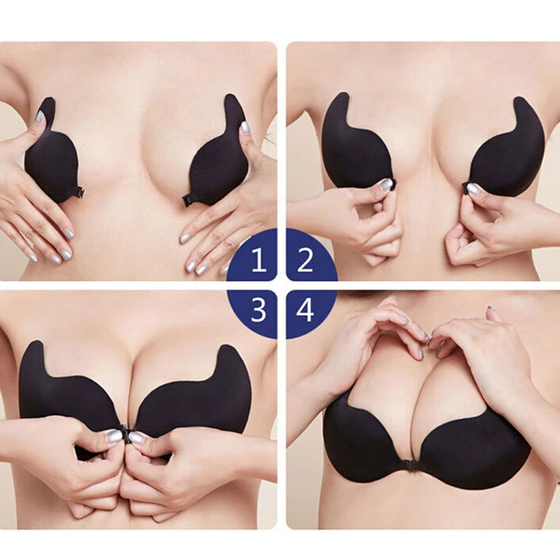 여성용 접착식 브라 가슴 리프트 푸쉬업 스트랩리스 스티 - Backless Bra Sticky 리뷰 및 가격