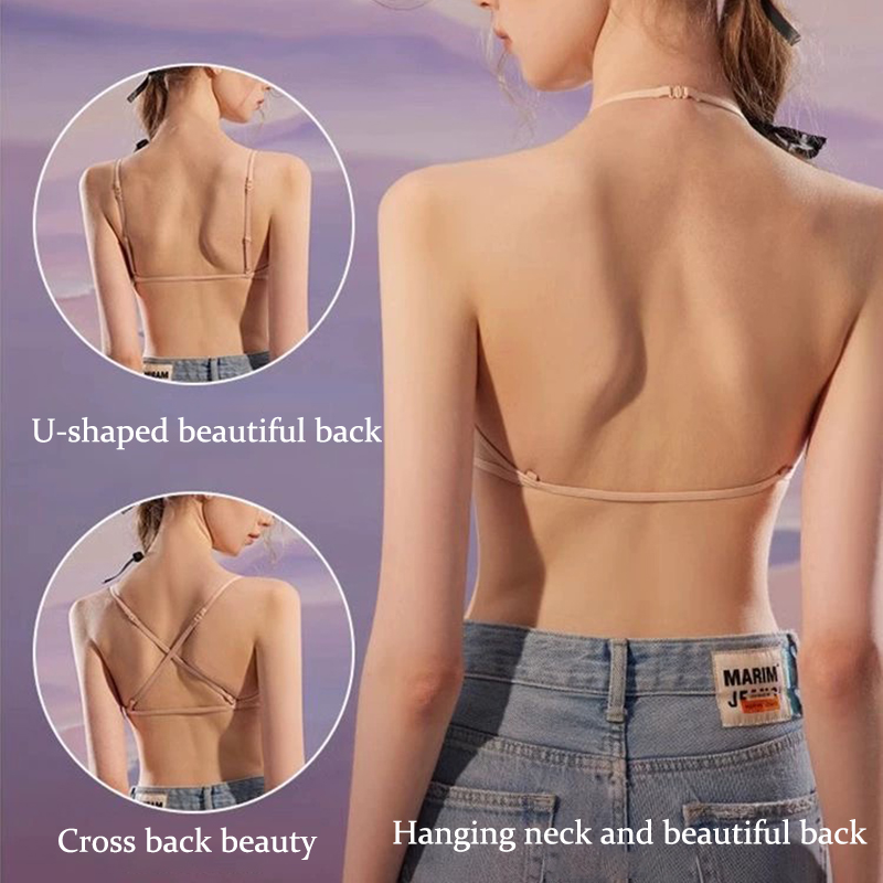 여성 원활한 브래지어 딥 브이 넥 브래지어 조절 가능한 - Sleep Bra Bralette 리뷰 및 가격