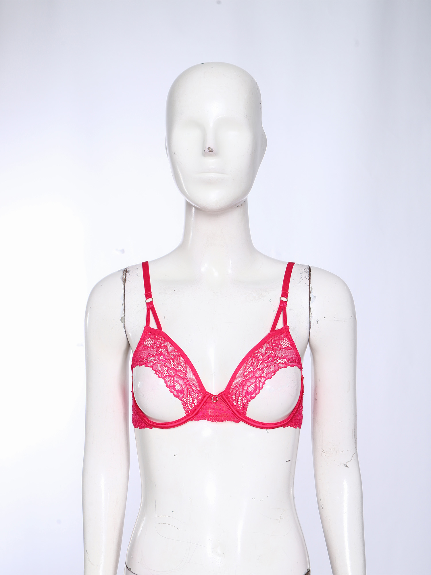 여성 섹시 홀터넥 브라 부드러운 시스루 레이스 푸쉬업  - Sheer Mesh Bra 리뷰 및 가격