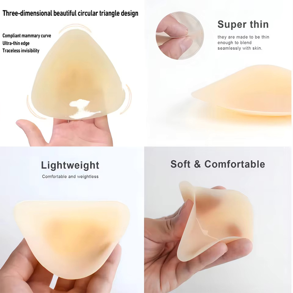 실리콘 삼각형 니플 커버 재사용 가능 투명 접착식 브라 - Backless Bra Sticky 리뷰 및 가격