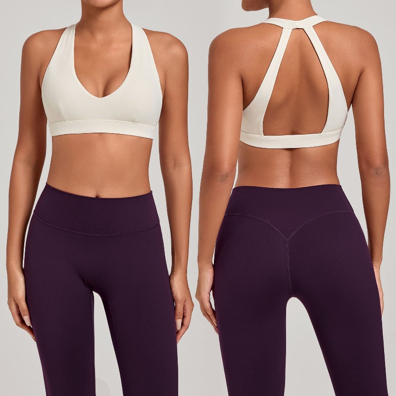 심리스 여성용 짐 운동 스포츠 브라, 흔들림 방지 홀터 - Sports Bra Racerback 리뷰 및 가격