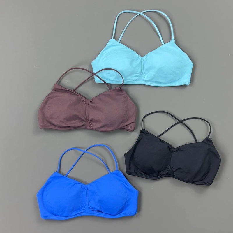 HISTELLO 프론트 러치드 크로스 백 스포츠 브라  - Sports Bra Racerback 리뷰 및 가격