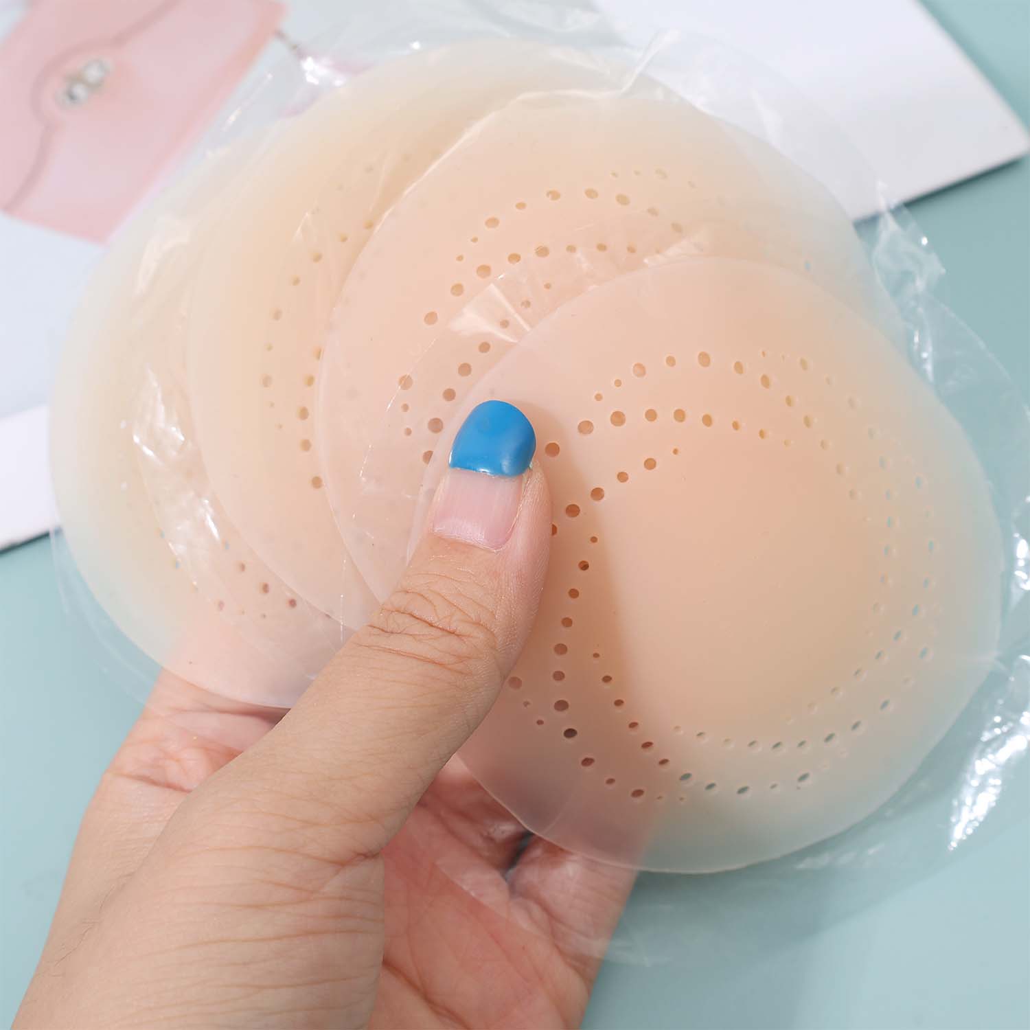 2-10개입 투명 셀프 접착식 가슴 패치 재사용 가능  - Push Up Bra Silicone 리뷰 및 가격