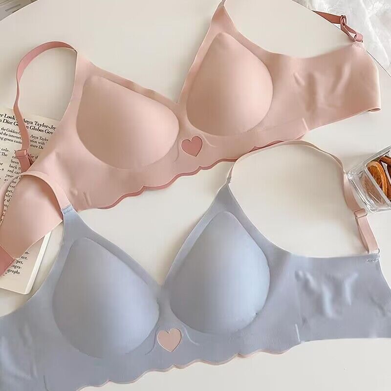 여성을위한 원활한 보이지 않는 브래지어 섹시한 란제리  - Underwire Bra Padded 리뷰 및 가격
