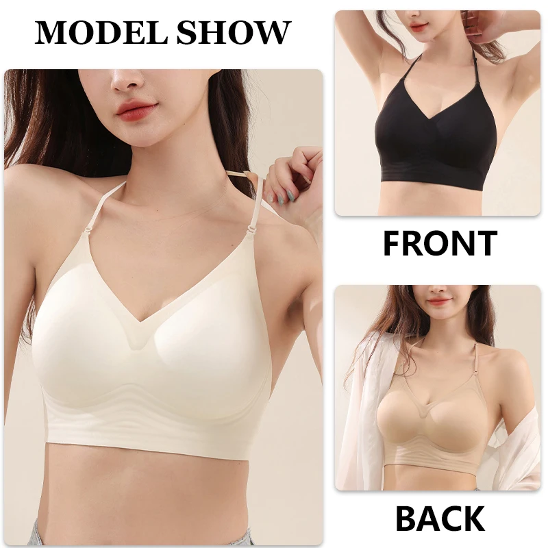 KUCLUT V-넥 얇은 브라렛 멀티웨이 홀터 얇은 브 - Convertible Bra Multiway 리뷰 및 가격