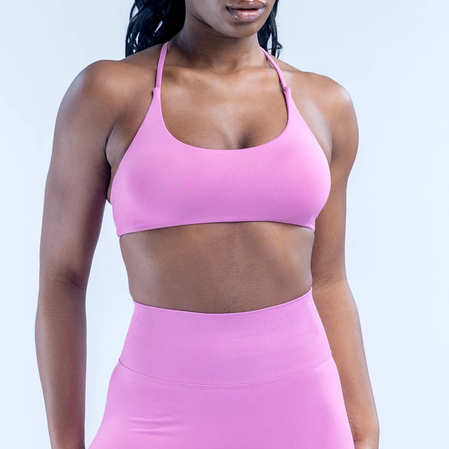 로고 심리스 스포츠 브라 크로스 가더링 얇은 어깨끈 뷰 - Sports Bra Racerback 리뷰 및 가격