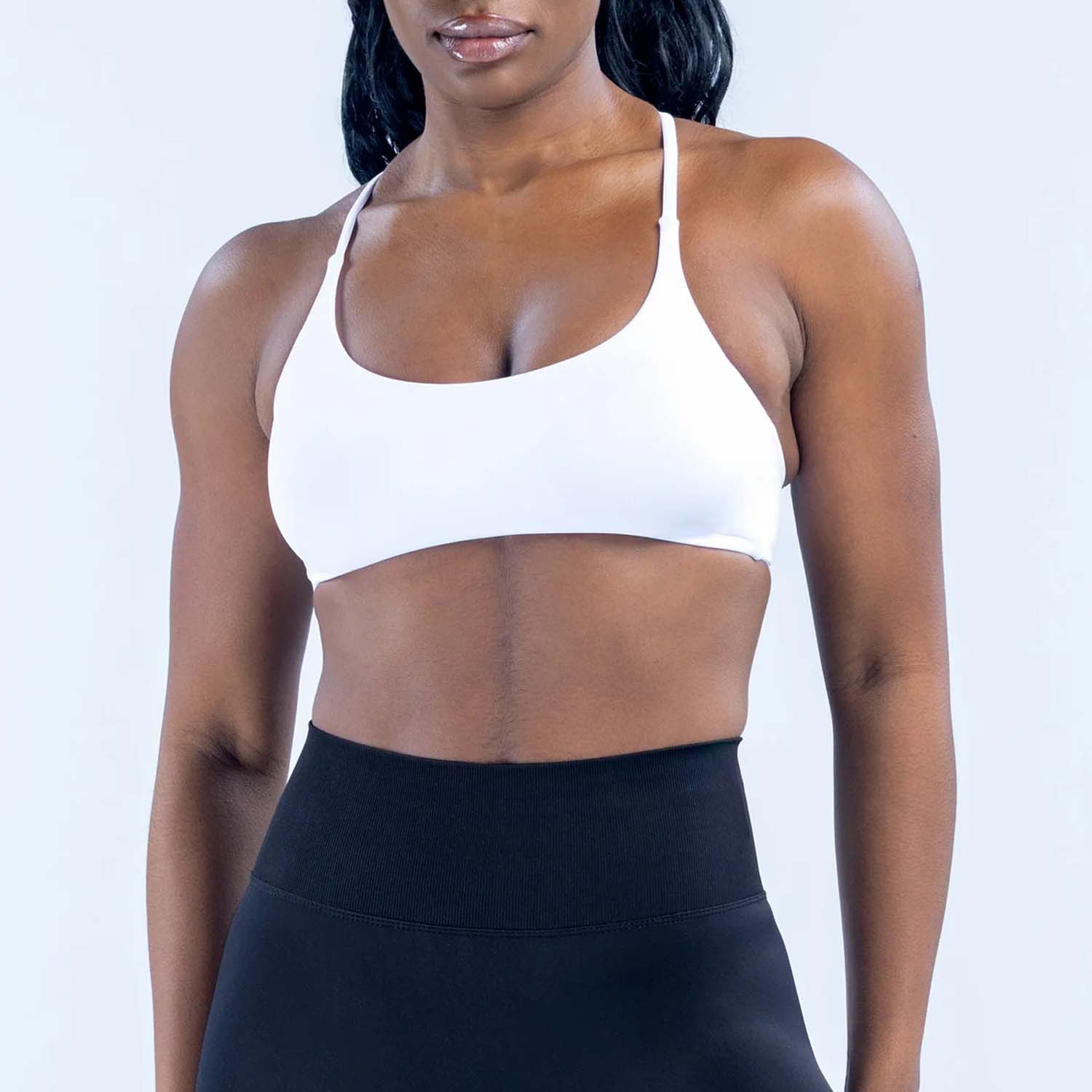 로고 심리스 스포츠 브라 크로스 가더링 얇은 어깨끈 뷰 - Sports Bra Racerback 리뷰 및 가격