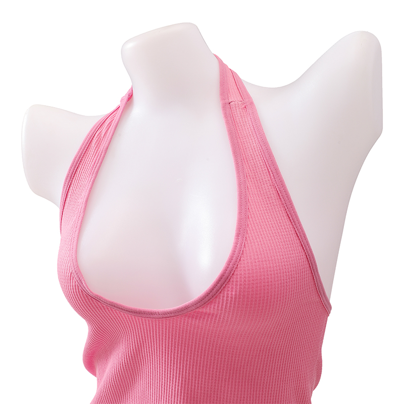 홀터넥 탑 여성 섹시한 백 레스 크롭 탑 오프 숄더 탱 - T Shirt Bra Seamless 리뷰 및 가격