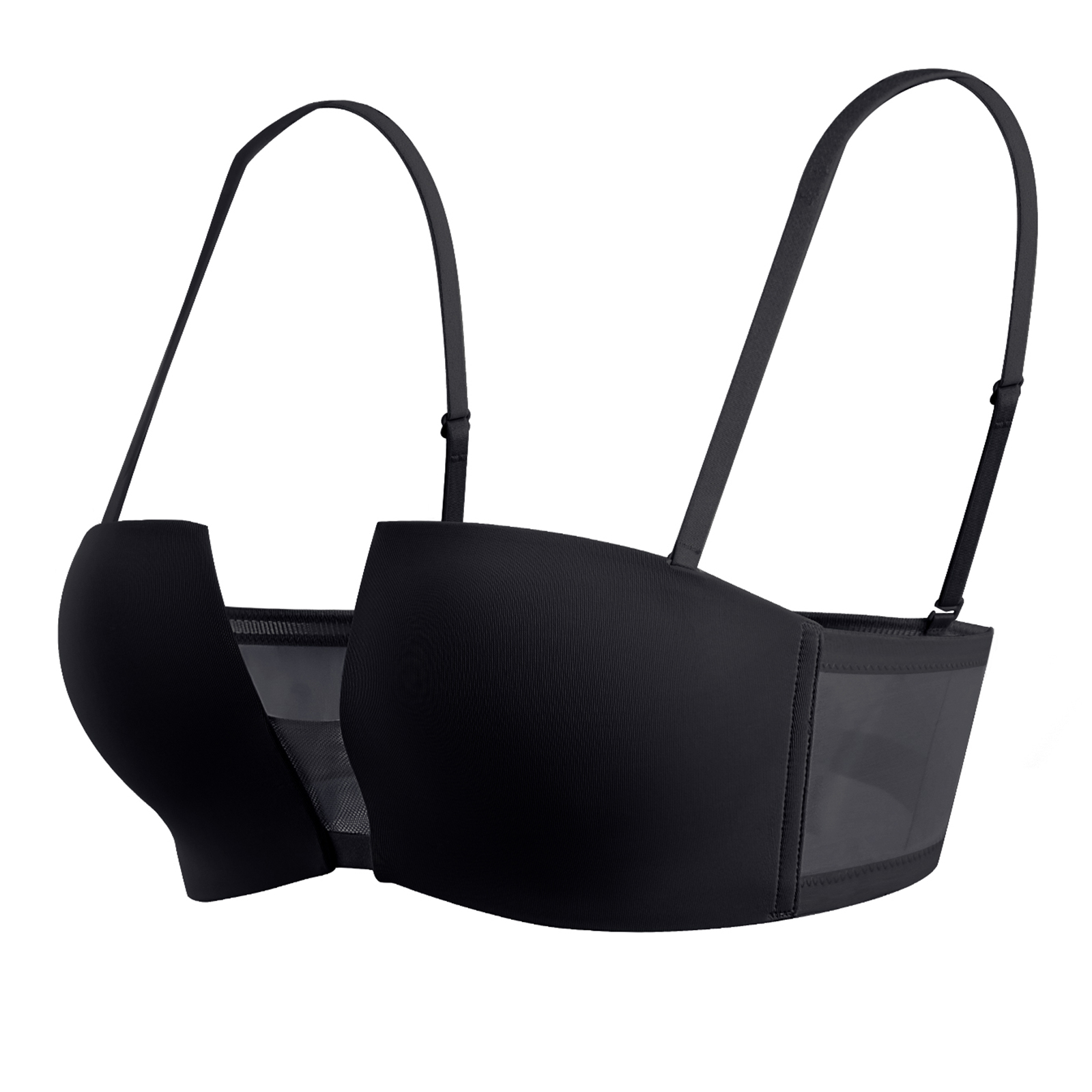 새로운 여성용 브라 스트랩리스 플런지 푸쉬업 브라 패드 - Convertible Bra Multiway 리뷰 및 가격