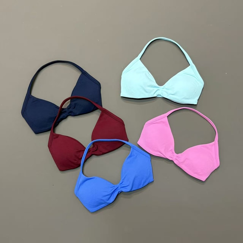 여성용 홀터 스포츠 브라 V넥 패드 내장 요가 브라 탈 - Sports Bra Racerback 리뷰 및 가격