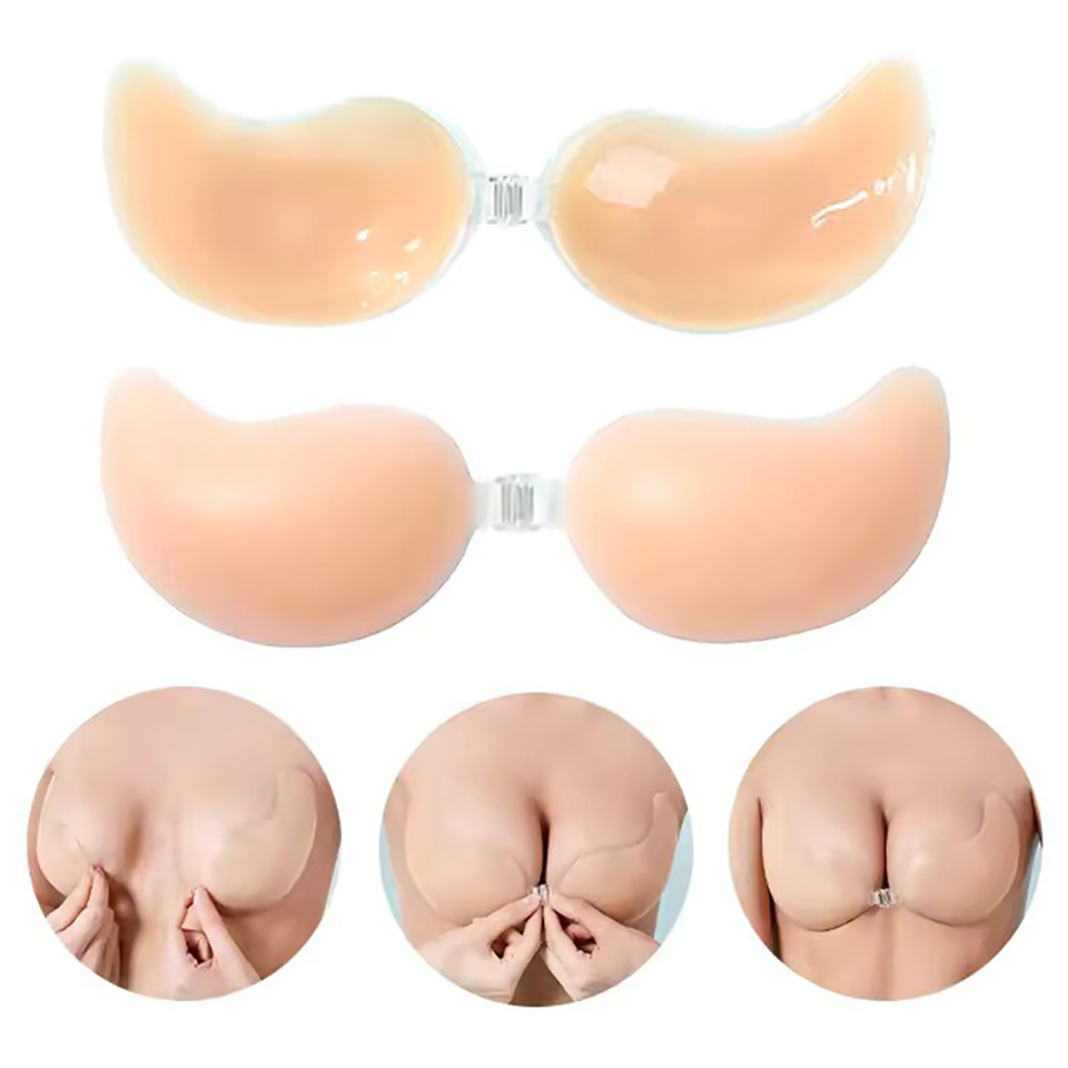보이지 않는 스티키 브라 및 니플 커버 세트 재사용 가 - Backless Bra Sticky 리뷰 및 가격