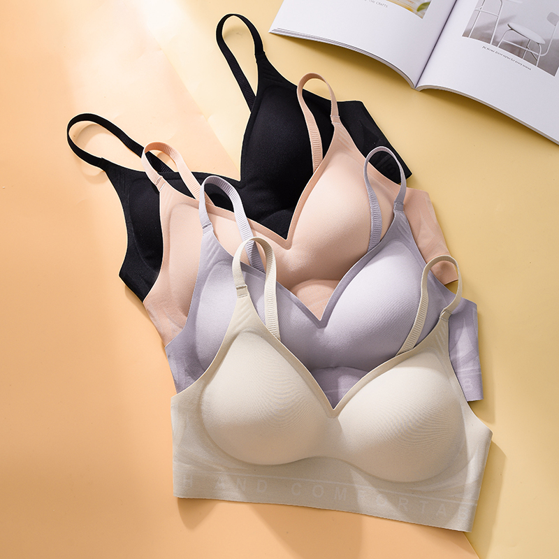 새로운 스타일 고정 컵 소프트 스틸 링 없음 젤리 실리 - Push Up Bra Silicone 리뷰 및 가격