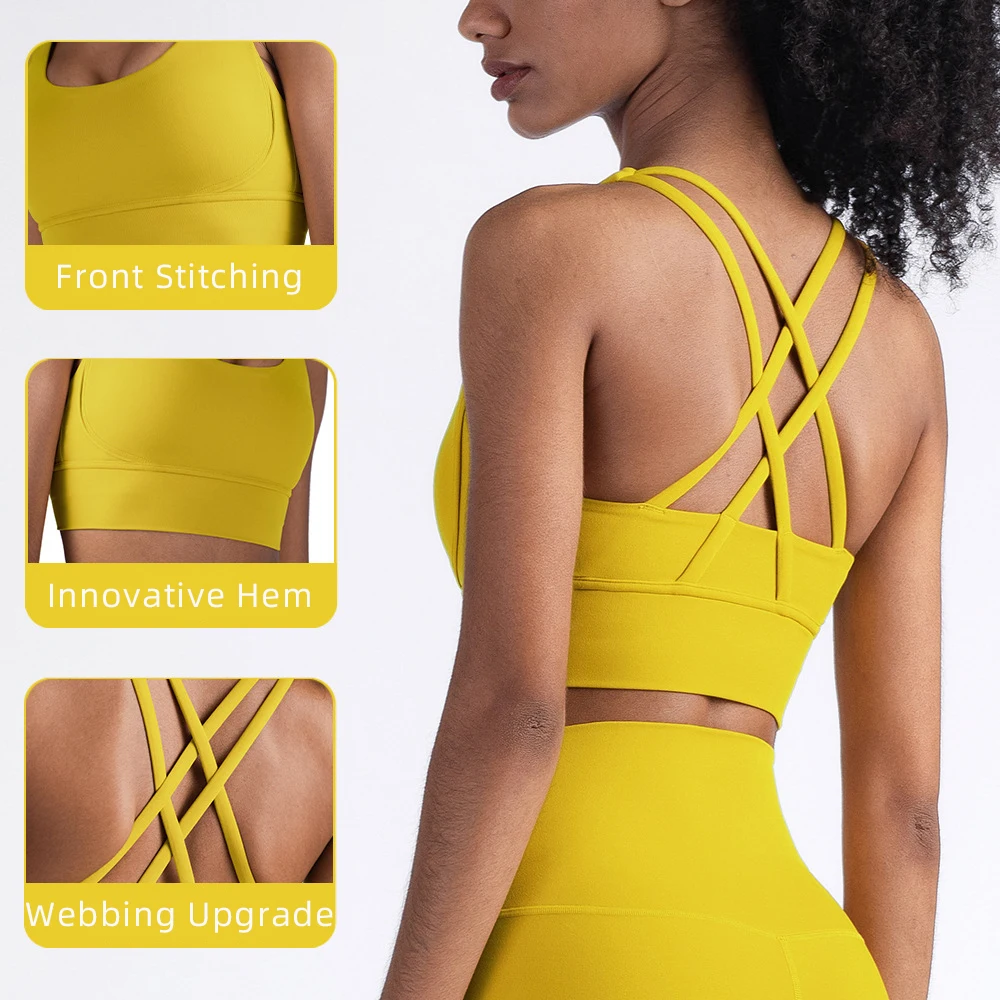 여름 패션 크로스 백 여성 스포츠 브래지어 피트니스 탱 - Sports Bra Racerback 리뷰 및 가격