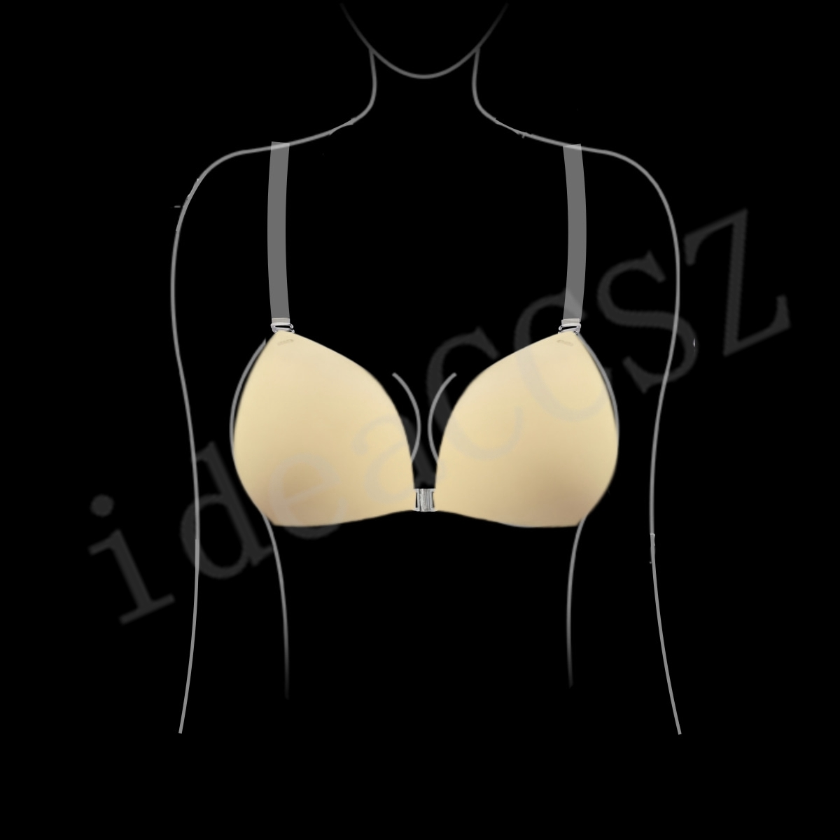 여성용 스티키 브라, 백리스 웨딩드레스용 실리콘 플런지 - Push Up Bra Silicone 리뷰 및 가격