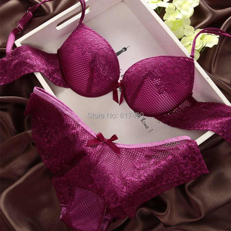 여성 레이스 프렌치 브라 세트 심리스 속옷 백리스 베스 - Underwire Bra Padded 리뷰 및 가격