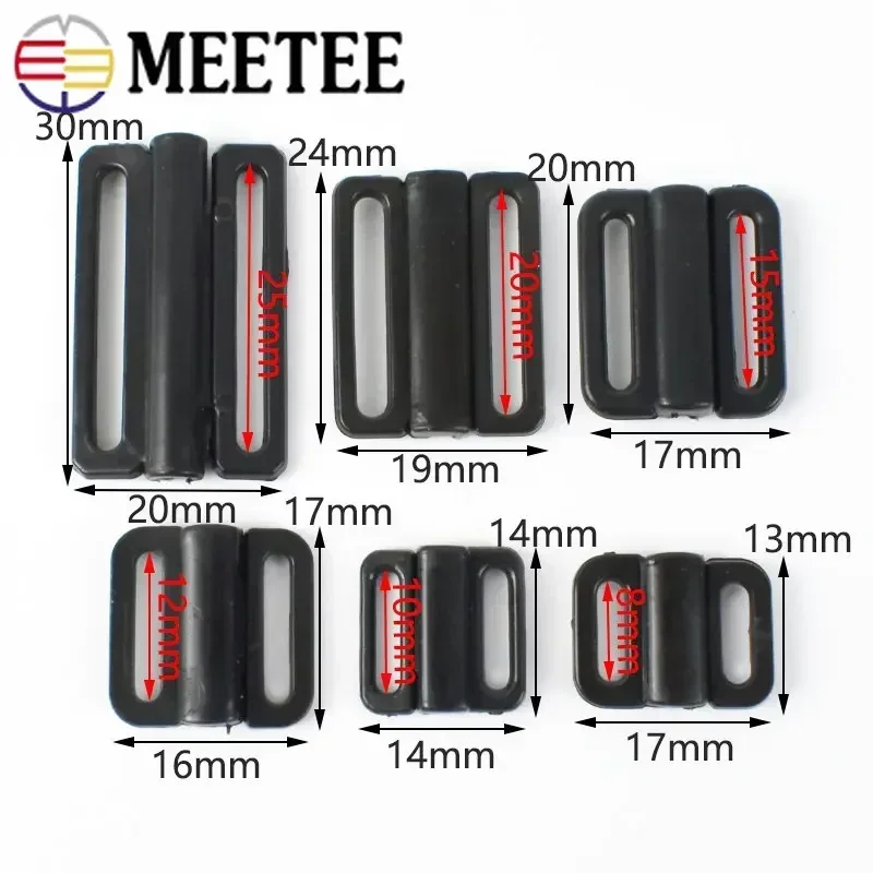 Meetee-8-25mm 플라스틱 브래지어 버클 수영복 - Nursing Bra Clip 리뷰 및 가격