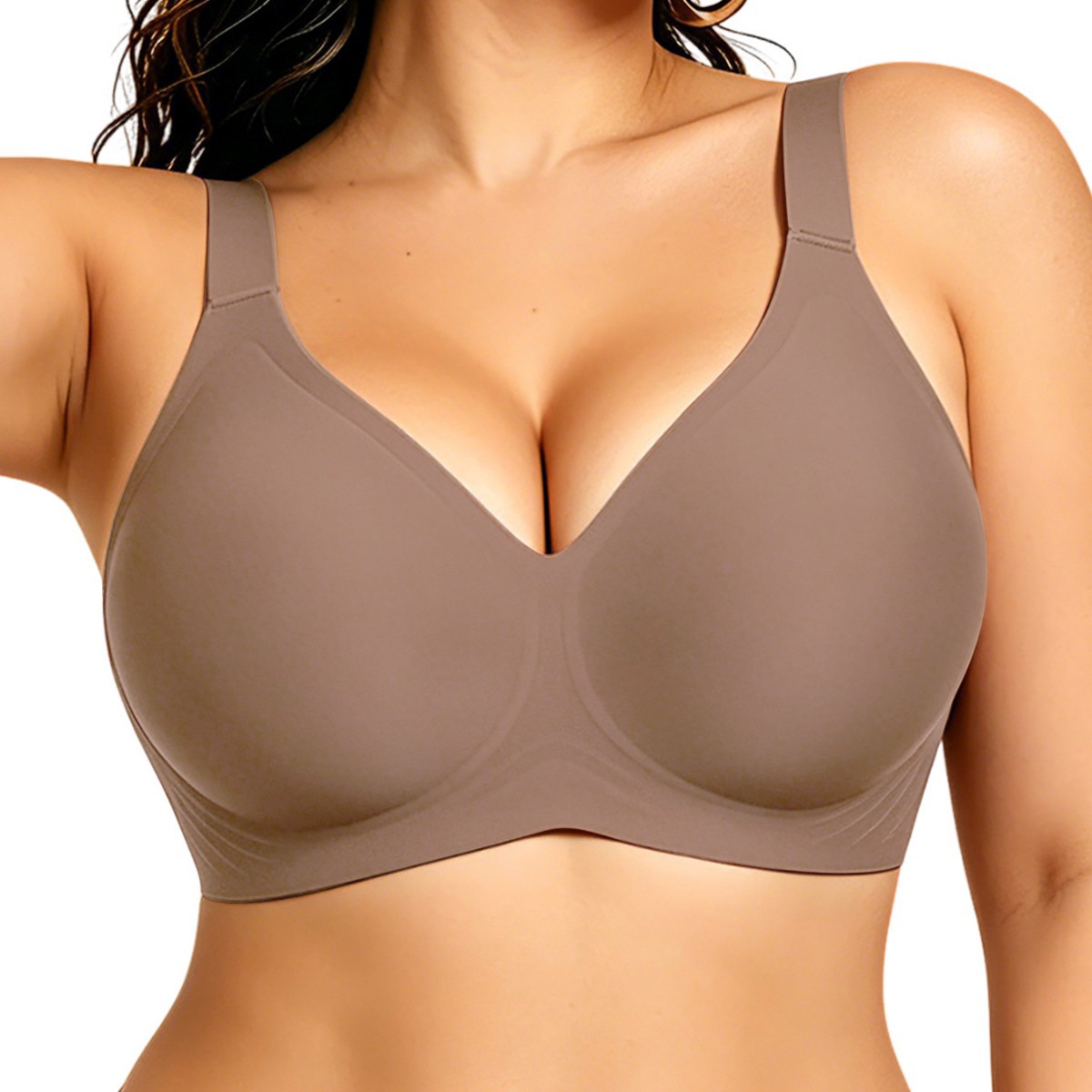 여성용 심리스 소프트 서포트 와이어프리 브라 얇은 몰드 - Wirefree Bra Comfort 리뷰 및 가격
